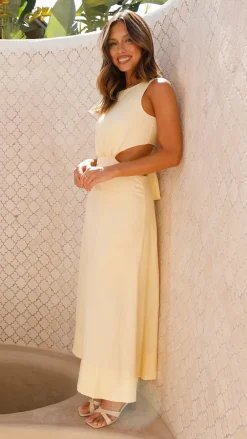 Main St Dresses|Maxi^Kimberley Maxi Dress - Yellow