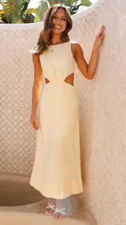 Main St Dresses|Maxi^Kimberley Maxi Dress - Yellow