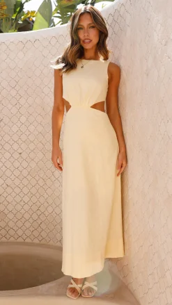 Main St Dresses|Maxi^Kimberley Maxi Dress - Yellow