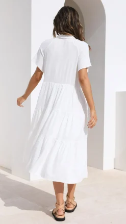 Desire Dresses|Midi^Kimberly Midi Dress - White