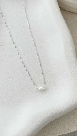 Angel Whisper Necklaces|Hen'S Collection^Kimmy Necklace - Silver/Pearl