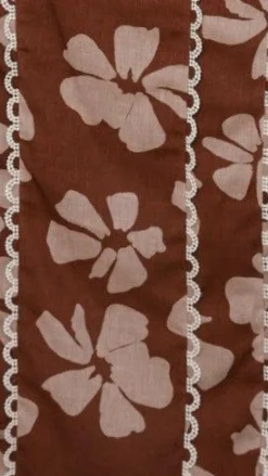 LILYWHYT Sets|Bottoms^Kiva Maxi Skirt - Brown Daylillies