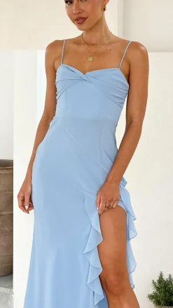SASHA (BNE) Dresses|Midi^Kiyah Midi Dress - Blue