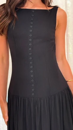 YH AND CO Dresses|Maxi^Kora Maxi Dress - Black