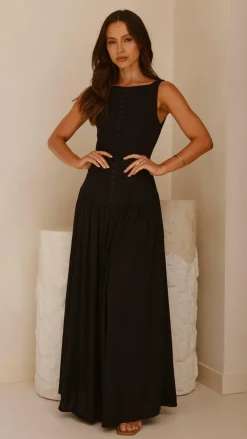 YH AND CO Dresses|Maxi^Kora Maxi Dress - Black