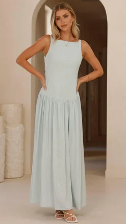 YH AND CO Sale Dresses^Kora Maxi Dress - Blue