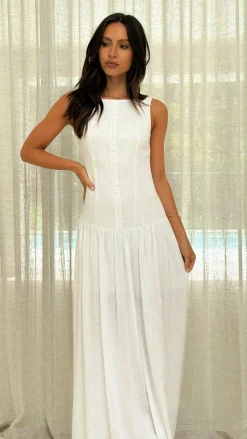 YH AND CO Sale Dresses^Kora Maxi Dress - White