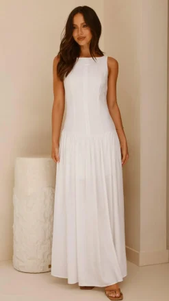YH AND CO Sale Dresses^Kora Maxi Dress - White