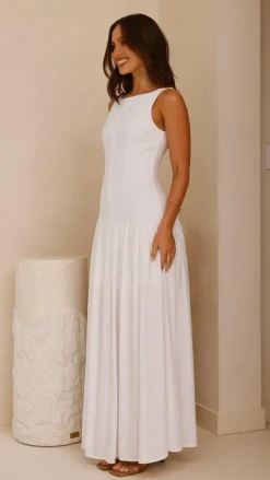 YH AND CO Sale Dresses^Kora Maxi Dress - White