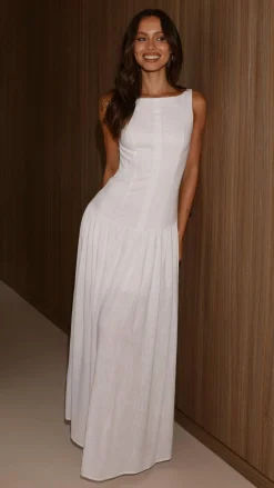 YH AND CO Sale Dresses^Kora Maxi Dress - White