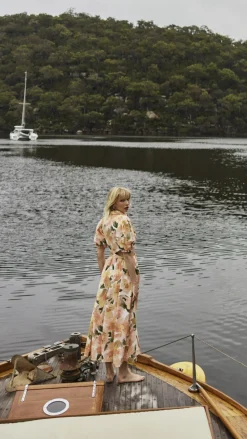 Girl and the Sun Dresses|Midi^Kylo Midi Dress - Mallorca Floral