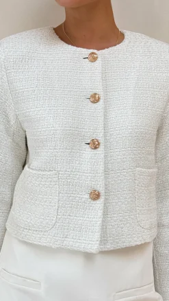 SASHA (BNE) Jackets|Knitwear^Laina Jacket - White