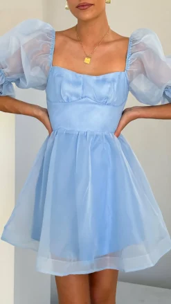 LILYWHYT Sale Dresses^Lakeithia Mini Dress - Blue
