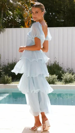 LILYWHYT Dresses|Maxi^Lanelle Maxi Dress - Blue