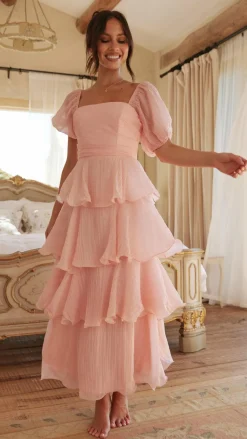 LILYWHYT Dresses|Maxi^Lanelle Maxi Dress - Pink