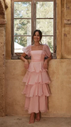 LILYWHYT Dresses|Maxi^Lanelle Maxi Dress - Pink