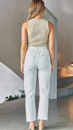 Fashion Allied Knit Tops|Knitwear^Laney Tank - Beige