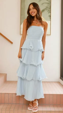 LILYWHYT Dresses|Maxi^Lanica Maxi Dress - Blue