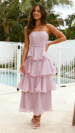 LILYWHYT Dresses|Maxi^Lanica Maxi Dress - Lilac