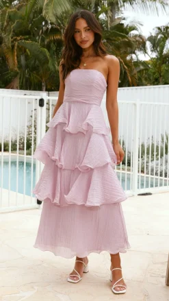 LILYWHYT Dresses|Maxi^Lanica Maxi Dress - Lilac