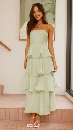LILYWHYT Dresses|Maxi^Lanica Maxi Dress - Sage
