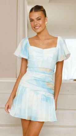 Style State Sale Dresses^Laury Mini Dress - Blue Floral