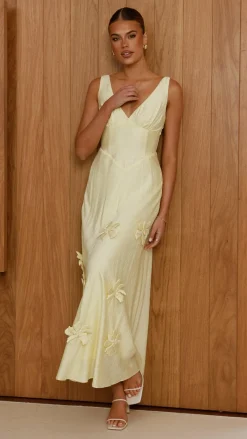 SASHA (BNE) Dresses|Maxi^Lavara Maxi Dress - Yellow