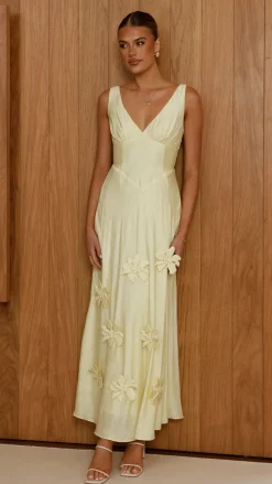 SASHA (BNE) Dresses|Maxi^Lavara Maxi Dress - Yellow