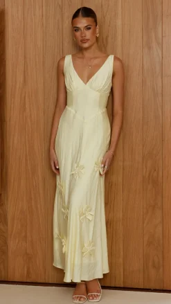 SASHA (BNE) Dresses|Maxi^Lavara Maxi Dress - Yellow