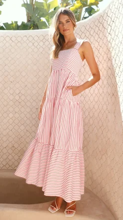 Iris Maxi Sale Dresses^Laylah Maxi Dress - Red Stripe