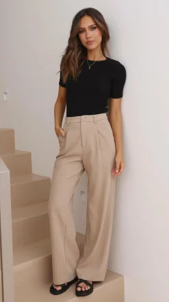 Fashion Allied Tops^Laylin Ribbed Top - Black