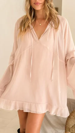 KOLI Dresses|Mini^Leera Mini Dress - Nude