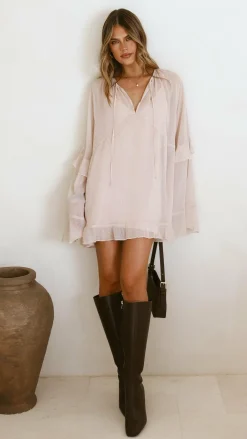 KOLI Dresses|Mini^Leera Mini Dress - Nude