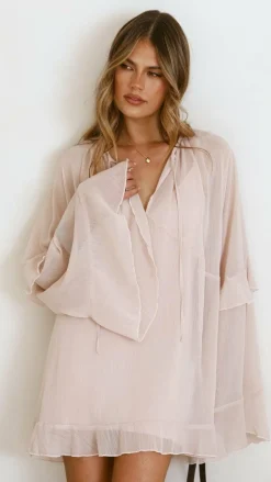 KOLI Dresses|Mini^Leera Mini Dress - Nude