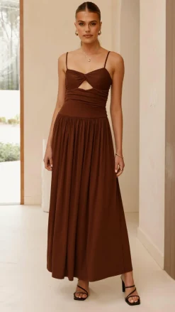 Prem Group Dresses|Maxi^Libertine Maxi Dress - Chocolate