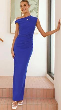 YH AND CO Sale Dresses^Lilah Maxi Dress - Cobalt Blue