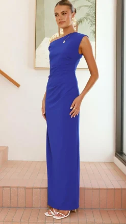 YH AND CO Sale Dresses^Lilah Maxi Dress - Cobalt Blue