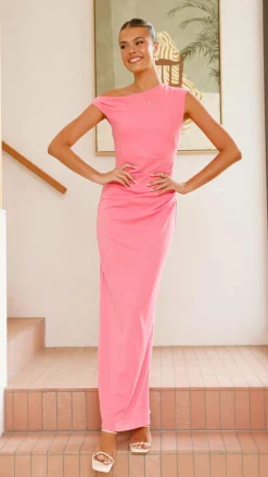 YH AND CO Dresses|Maxi^Lilah Maxi Dress - Pink