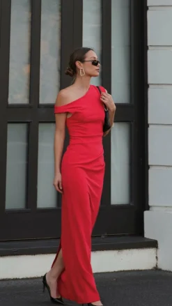 YH AND CO Dresses|Maxi^Lilah Maxi Dress - Red