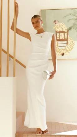 YH AND CO Dresses|Maxi^Lilah Maxi Dress - White