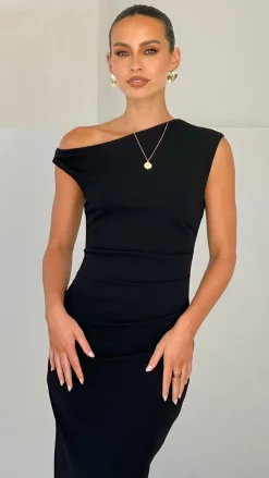 YH AND CO Dresses|Midi^Lilah Midi Dress - Black