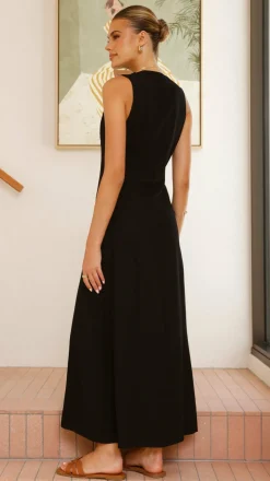 Fashion Allied Dresses|Maxi^Lina Maxi Dress - Black