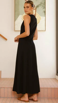 Fashion Allied Dresses|Maxi^Lina Maxi Dress - Black
