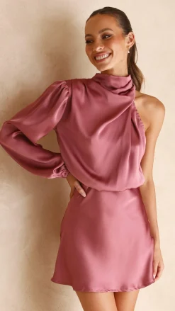 Alive Girl Sale Dresses^Lissy Mini Dress - Plum