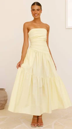 YH AND CO Dresses|Maxi^Lola Maxi Dress - Yellow