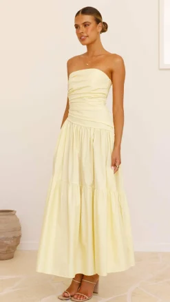 YH AND CO Dresses|Maxi^Lola Maxi Dress - Yellow
