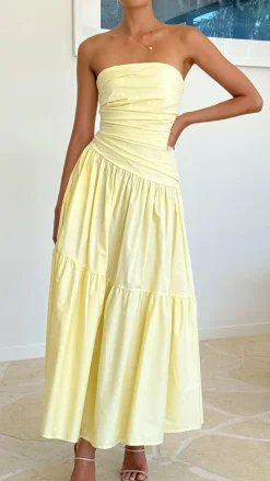 YH AND CO Dresses|Maxi^Lola Maxi Dress - Yellow