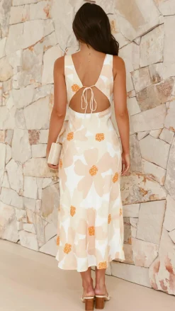 Alive Girl Dresses|Midi^Lola Midi Dress - Buttercup Floral