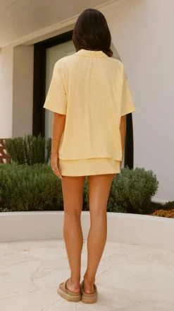 YH AND CO Sets|Bottoms^Louise Mini Skort - Baby Yellow