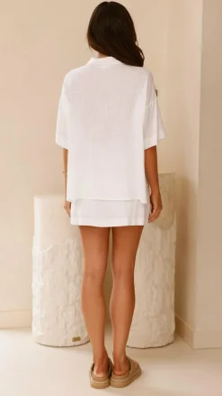 YH AND CO Sets|Bottoms^Louise Mini Skort - White